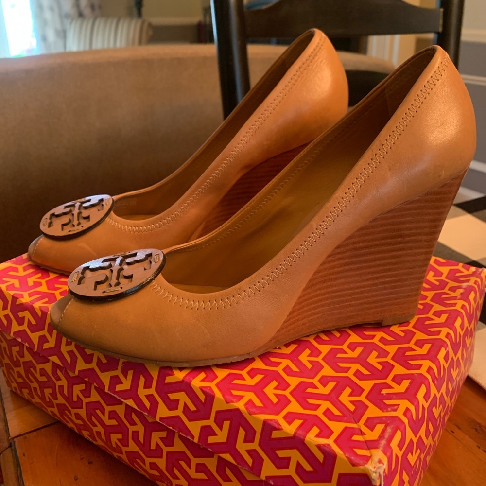 Tory Burch wedge heels